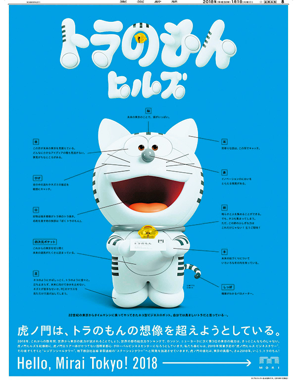 Hello,Mirai Tokyo!2018→