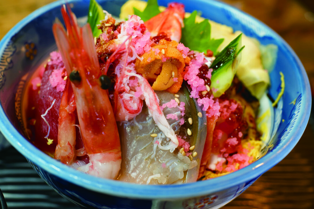 海鮮丼とちらし